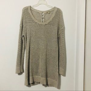 Lucky Brand Sweater with cross back